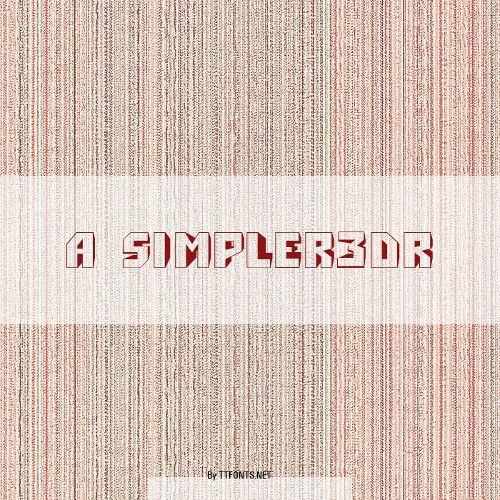 a_Simpler3Dr example