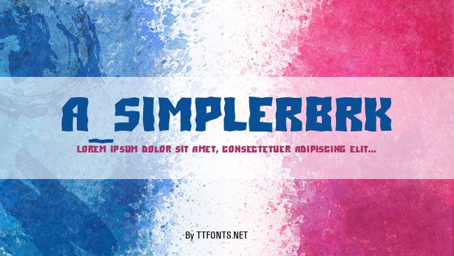a_SimplerBrk example