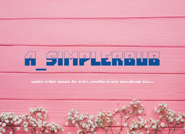a_SimplerBUB&W example