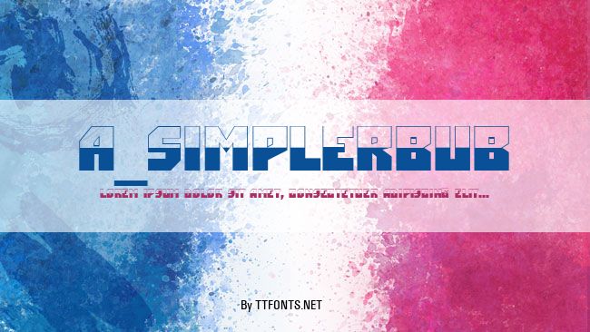 a_SimplerBUB&W example