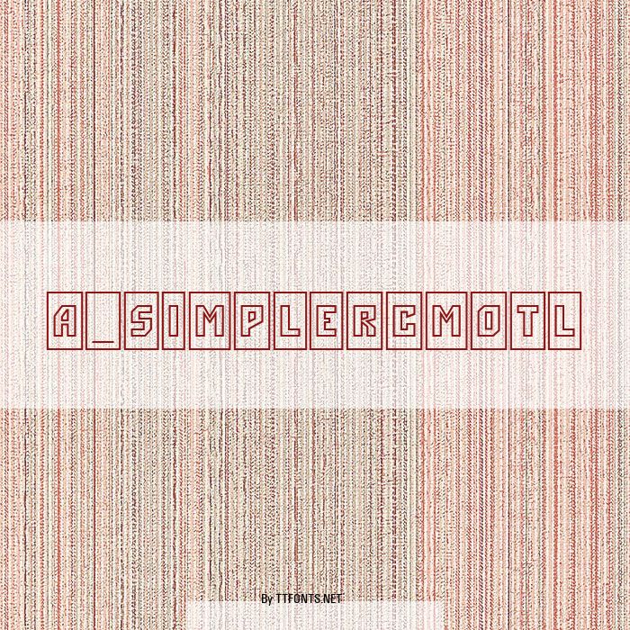 a_SimplerCmOtl example
