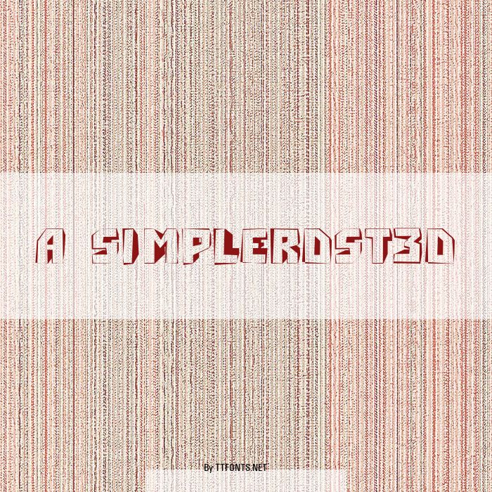 a_SimplerDst3D example