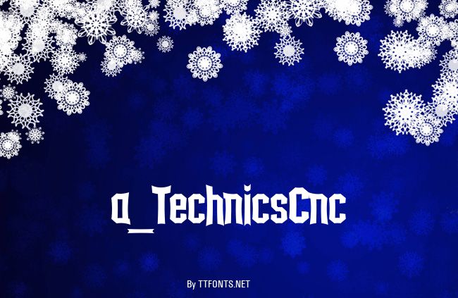 a_TechnicsCnc example