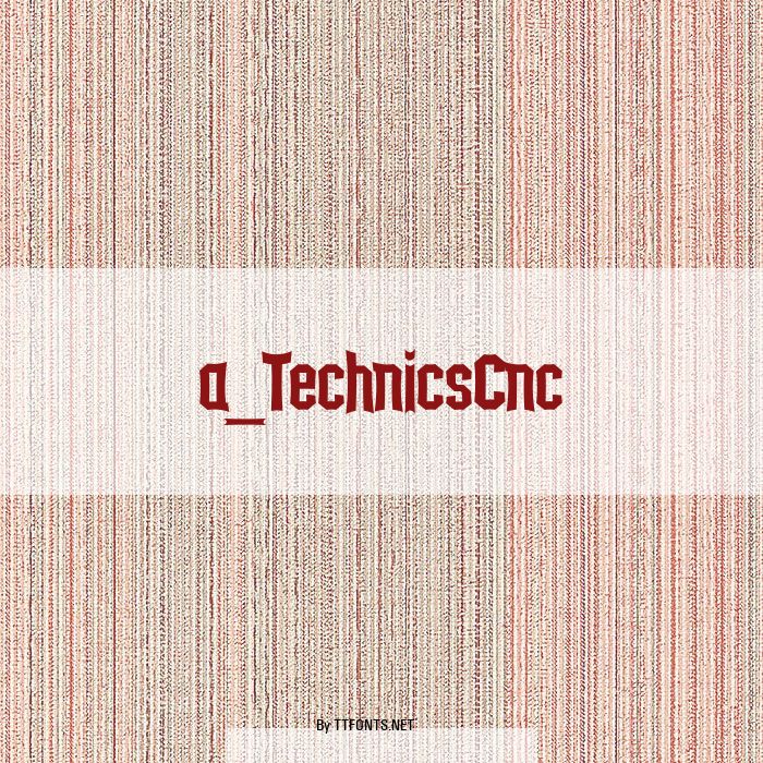 a_TechnicsCnc example