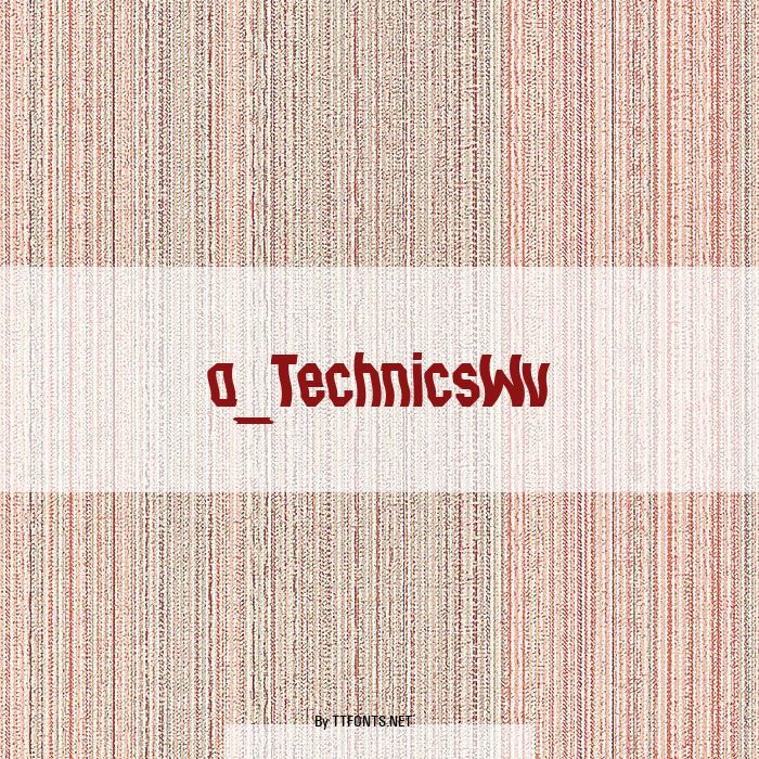 a_TechnicsWv example