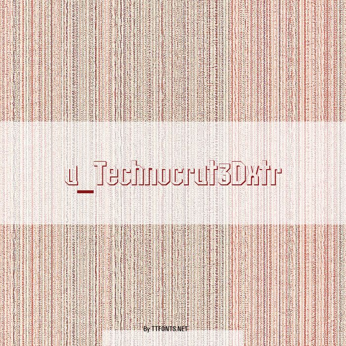 a_Technocrat3Dxtr example