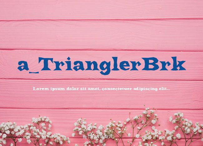 a_TrianglerBrk example
