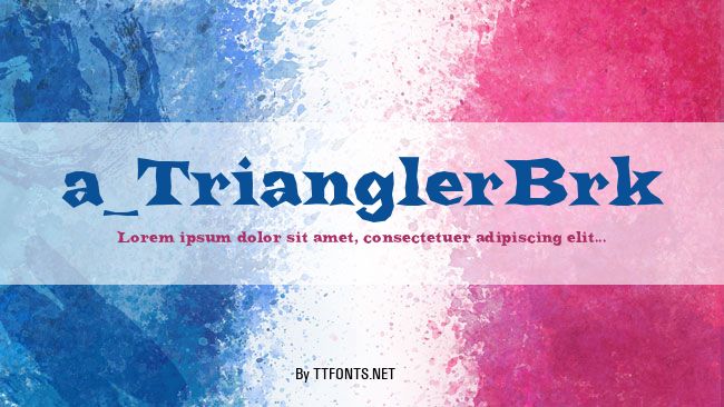 a_TrianglerBrk example