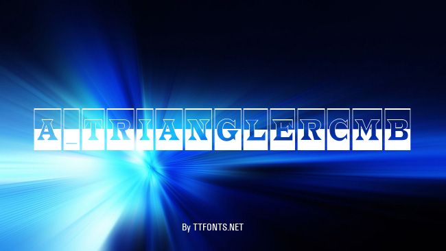 a_TrianglerCmB&W example