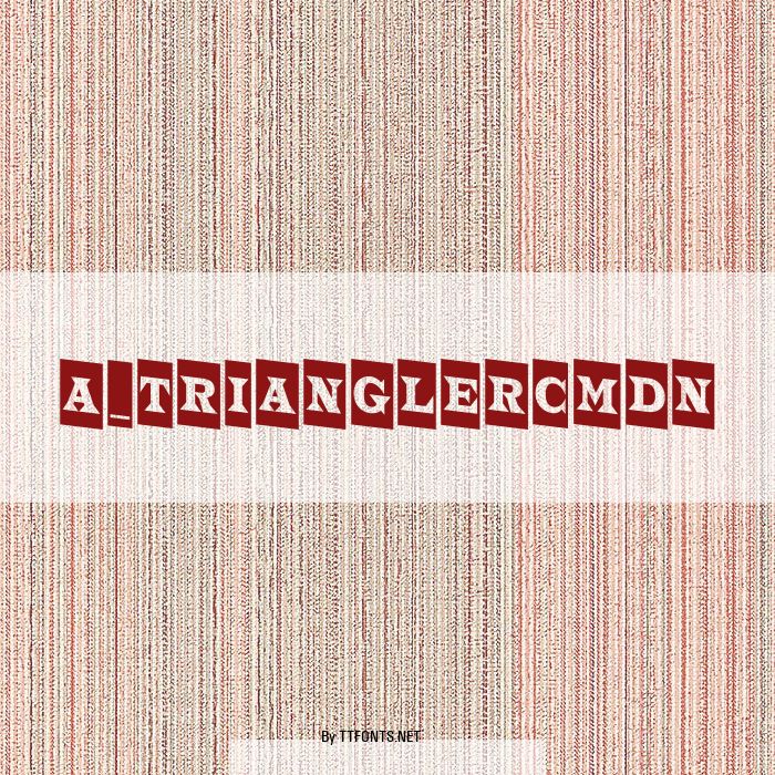 a_TrianglerCmDn example