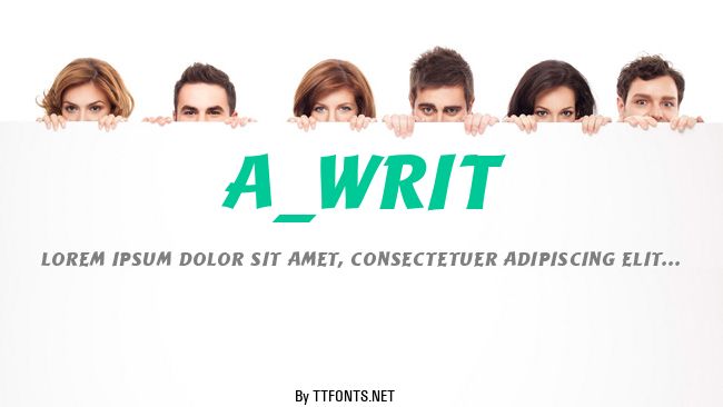 a_Writ example