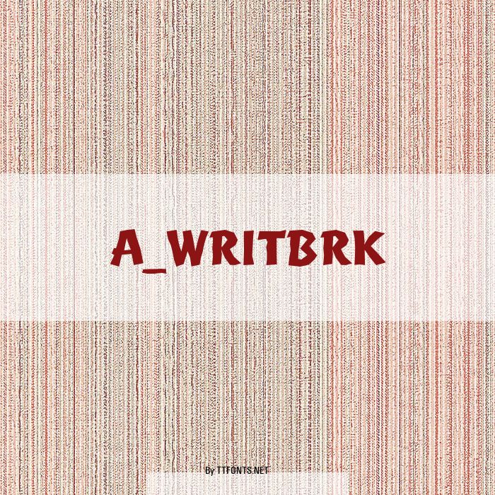 a_WritBrk example