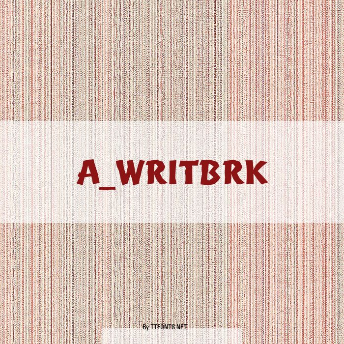 a_WritBrk example