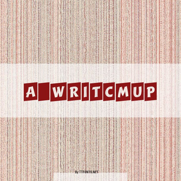 a_WritCmUp example