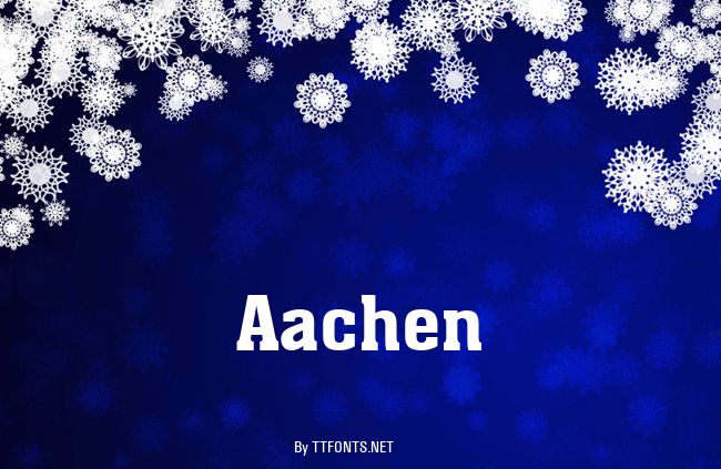 Aachen example