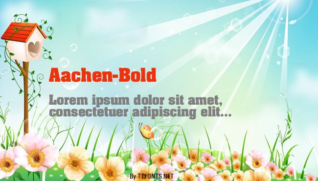 Aachen-Bold example