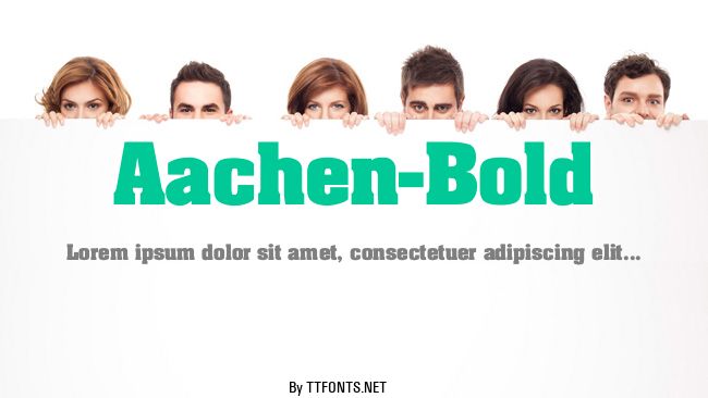Aachen-Bold example