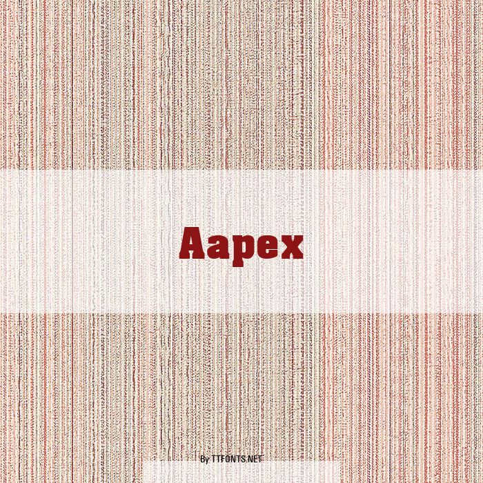 Aapex example