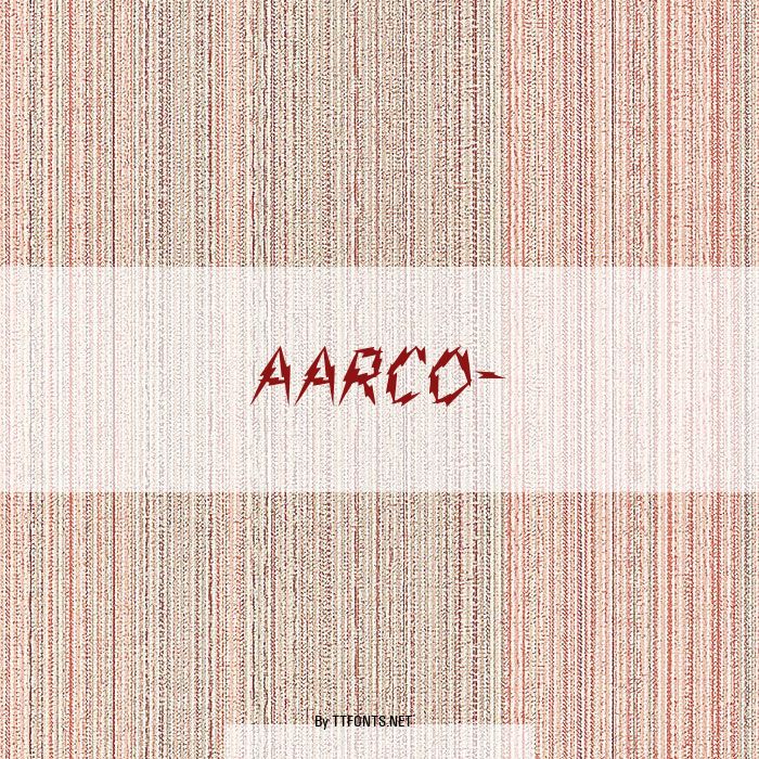 Aarco- example