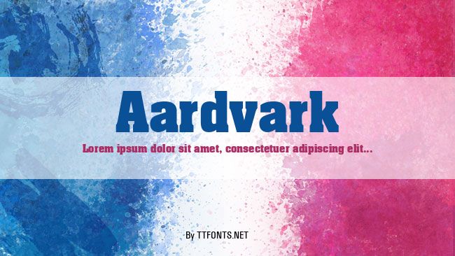 Aardvark example