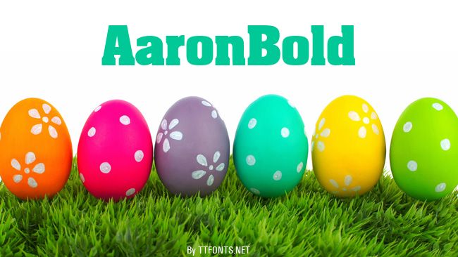 AaronBold example