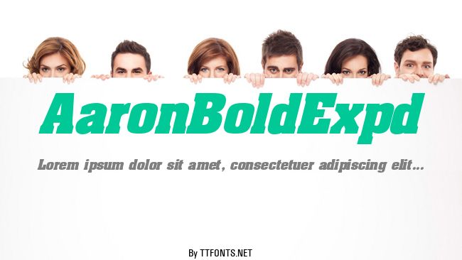 AaronBoldExpd example