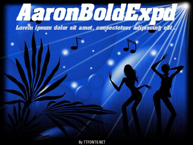 AaronBoldExpd example