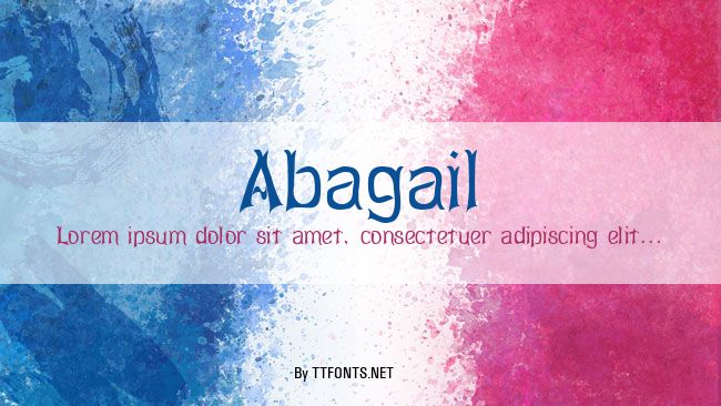 Abagail example