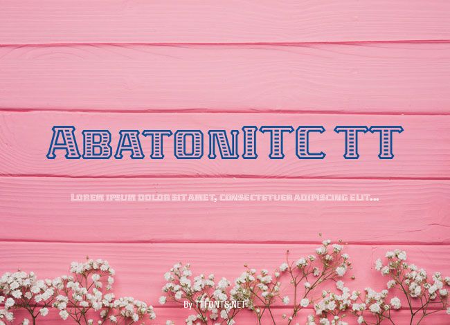 AbatonITC TT example