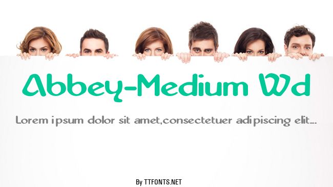Abbey-Medium Wd example