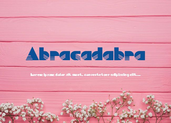 Abracadabra example