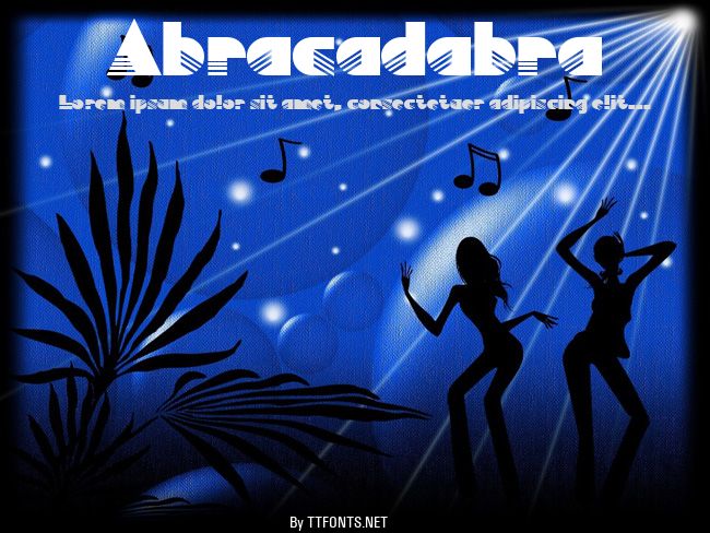 Abracadabra example