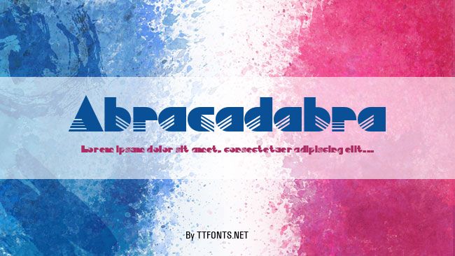 Abracadabra example