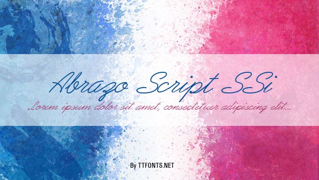 Abrazo Script SSi example