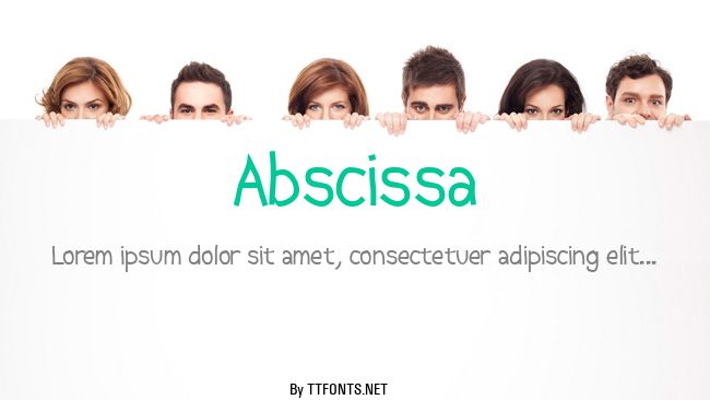 Abscissa example