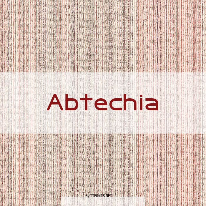 Abtechia example