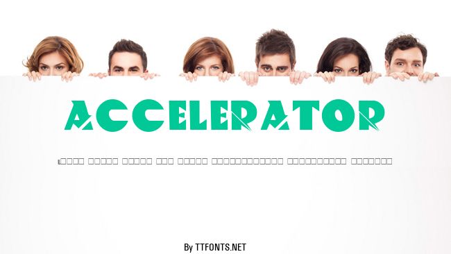 ACCELERATOR example