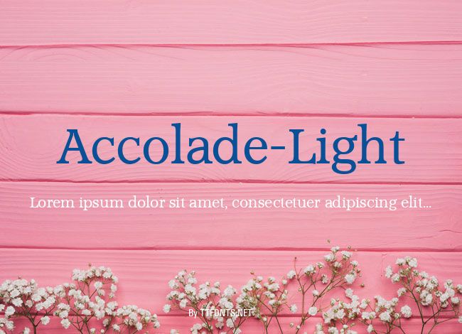 Accolade-Light example