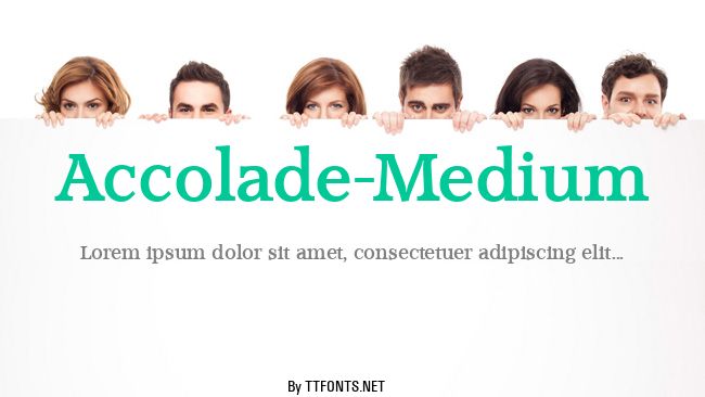 Accolade-Medium example