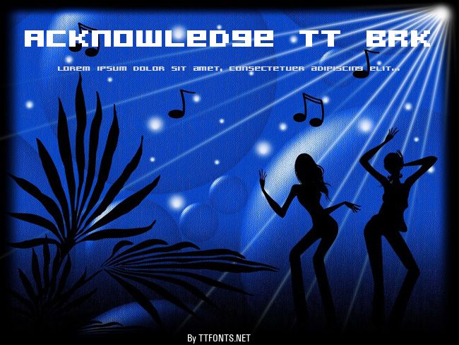 Acknowledge TT BRK example