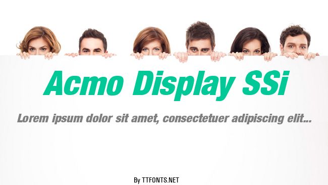 Acmo Display SSi example