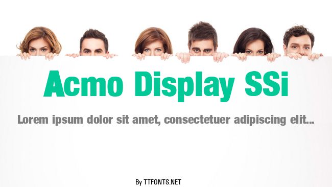 Acmo Display SSi example