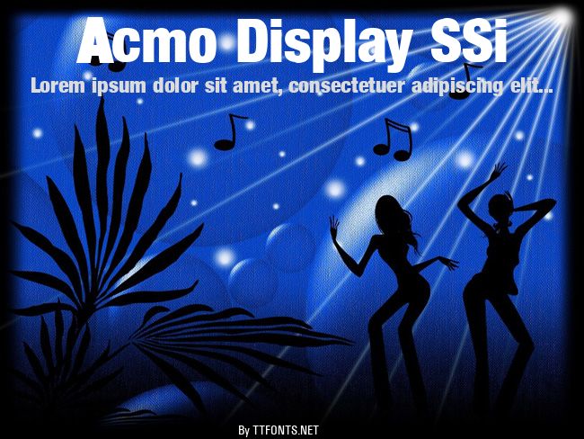 Acmo Display SSi example
