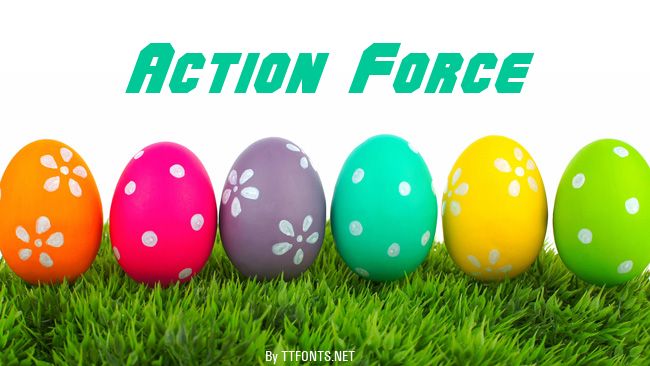 Action Force example