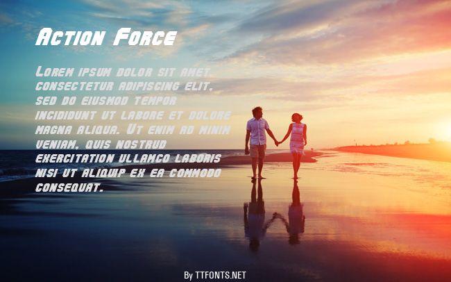 Action Force example