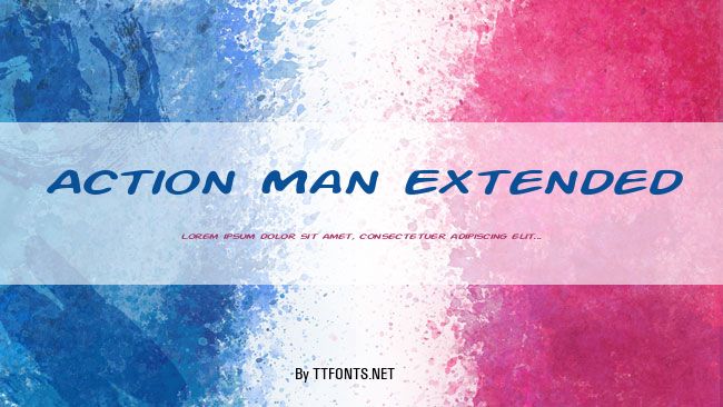Action Man Extended example