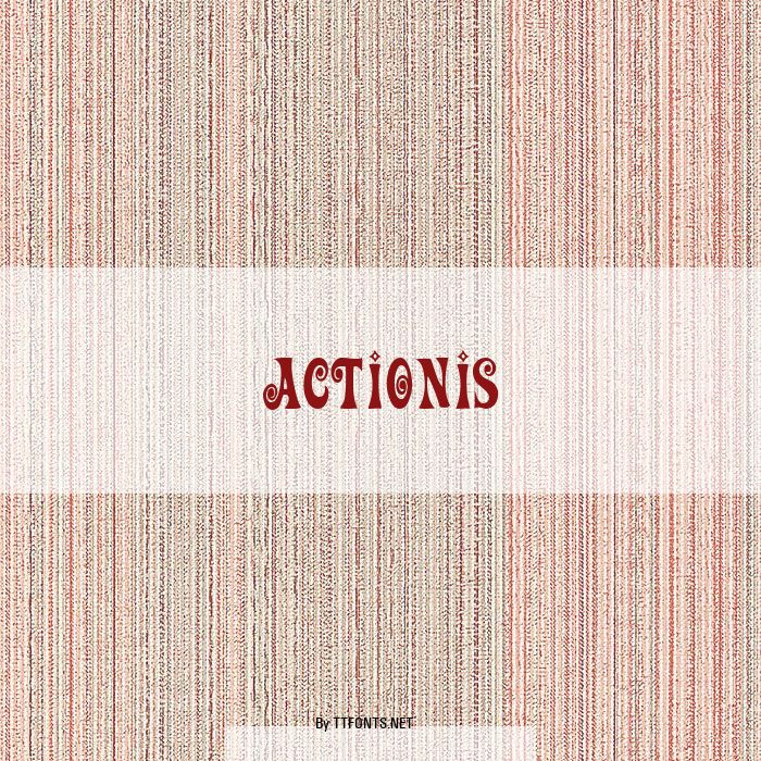 ActionIs example