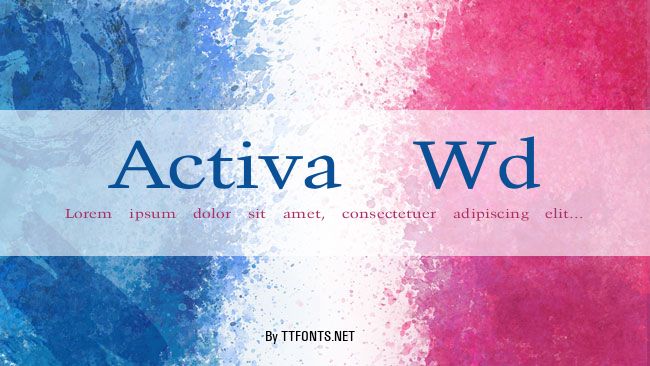 Activa Wd example