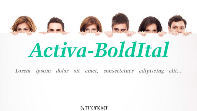 Activa-BoldItal example