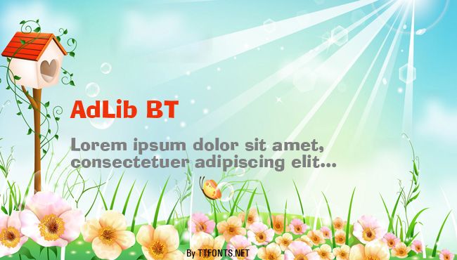 AdLib BT example
